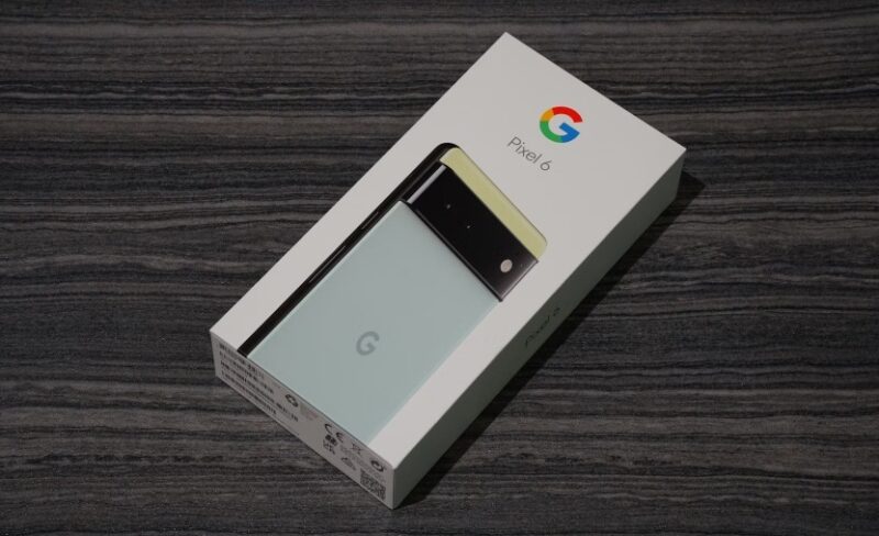 Google Pixel 6 phone.