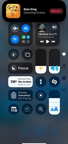 Apple Shazam Location Where Song Recognized Control Center