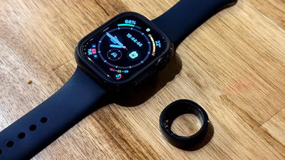 Apple Watch And Smart Ring On A Table