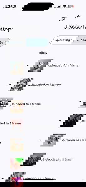 Friend sharing photos