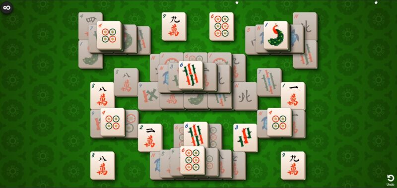 Playing Mahjong in browser via Google Experiments. 