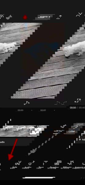 Capcut Select Clip Edit