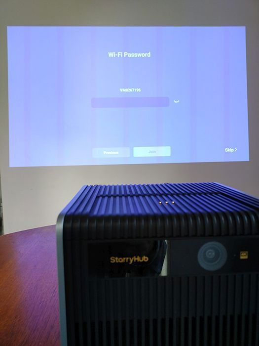 Czur Starryhub Logging Into Wifi