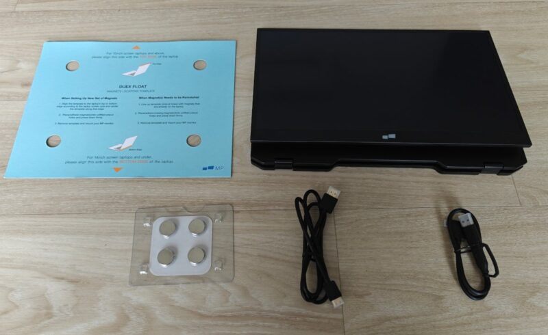 Duex Float Unboxing Accessories