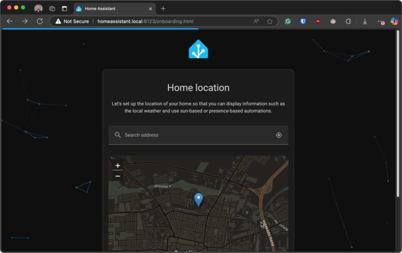 Home Assistant Home Location