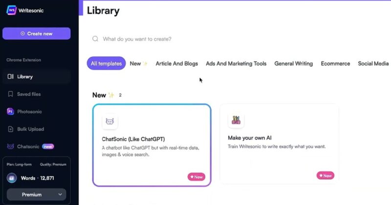 Using the ChatGPT alternative Chatsonic to craft a blog post