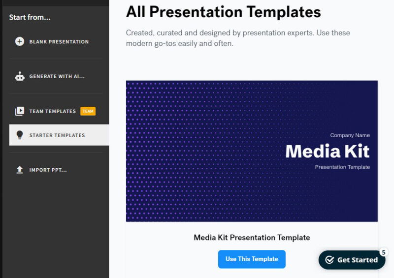 Beautiful.ai Presentation Templates