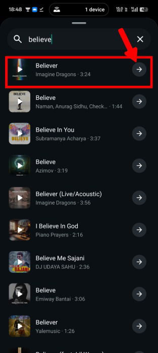 Select Music In Whatsapp Status