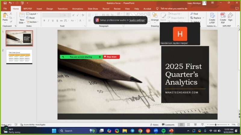 Share Powerpoint Screen Zoom