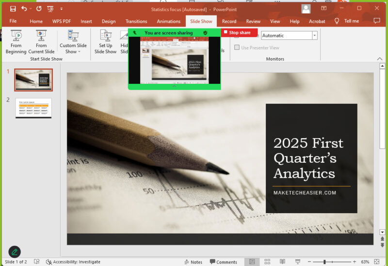 Share Powerpoint Window On Zoom