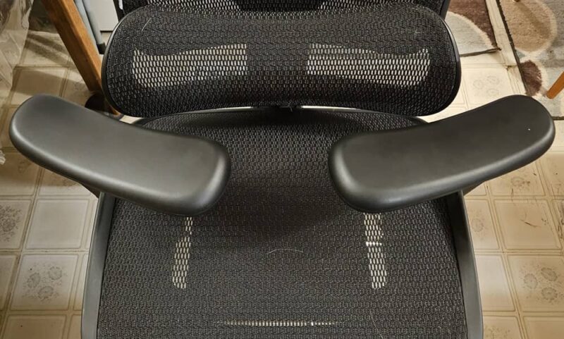 Armrests are too adjustable.