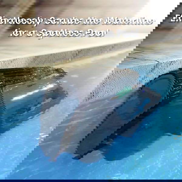Smorobot C1 Pool Cleaner Scrubs The Water Line