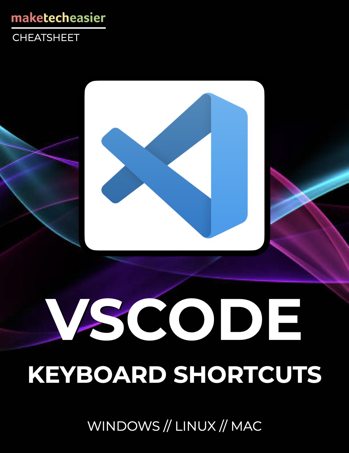 VSCode Keyboard Shortcuts Cheatsheet Download