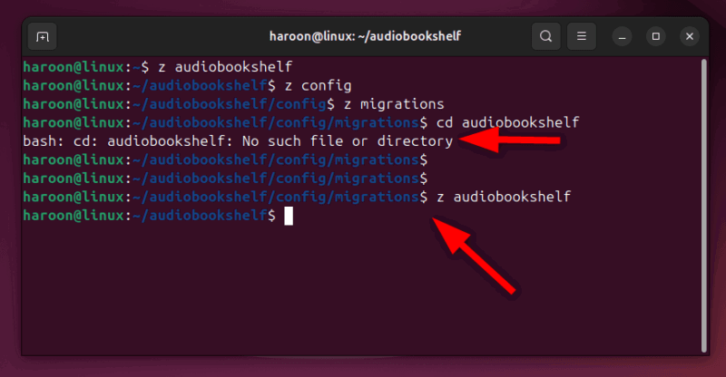 Chaning Directories With Zoxide