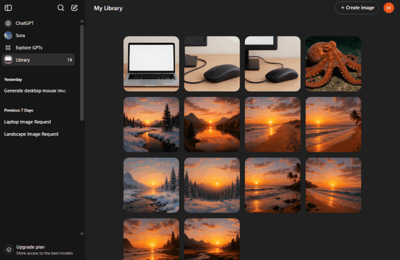 Chatgpt Image Library Gallery