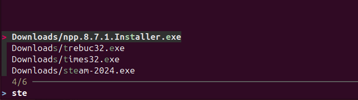 Finding Files Using Fzf Tool on Linux.
