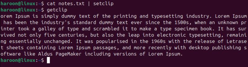 Getting And Pasting Data From Text Using Xclip