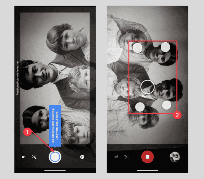 Photoscan Scan Four Dots