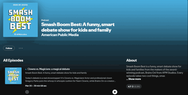 Smash Boom Best Podcast