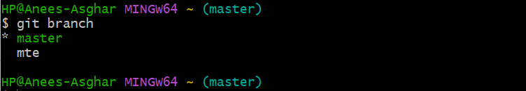 Verify Branch Creation