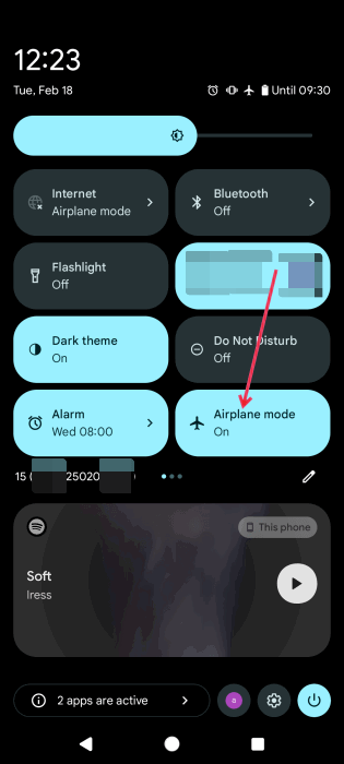 Turning on "Airplane mode" in Android Settings before view Instagram story. 