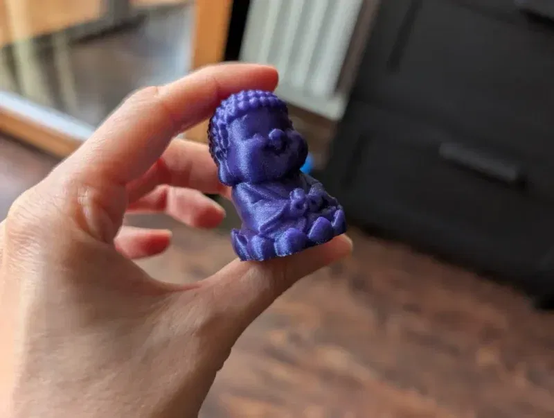 Tiny buddha print made using Elegoo Centauri Carbon. 